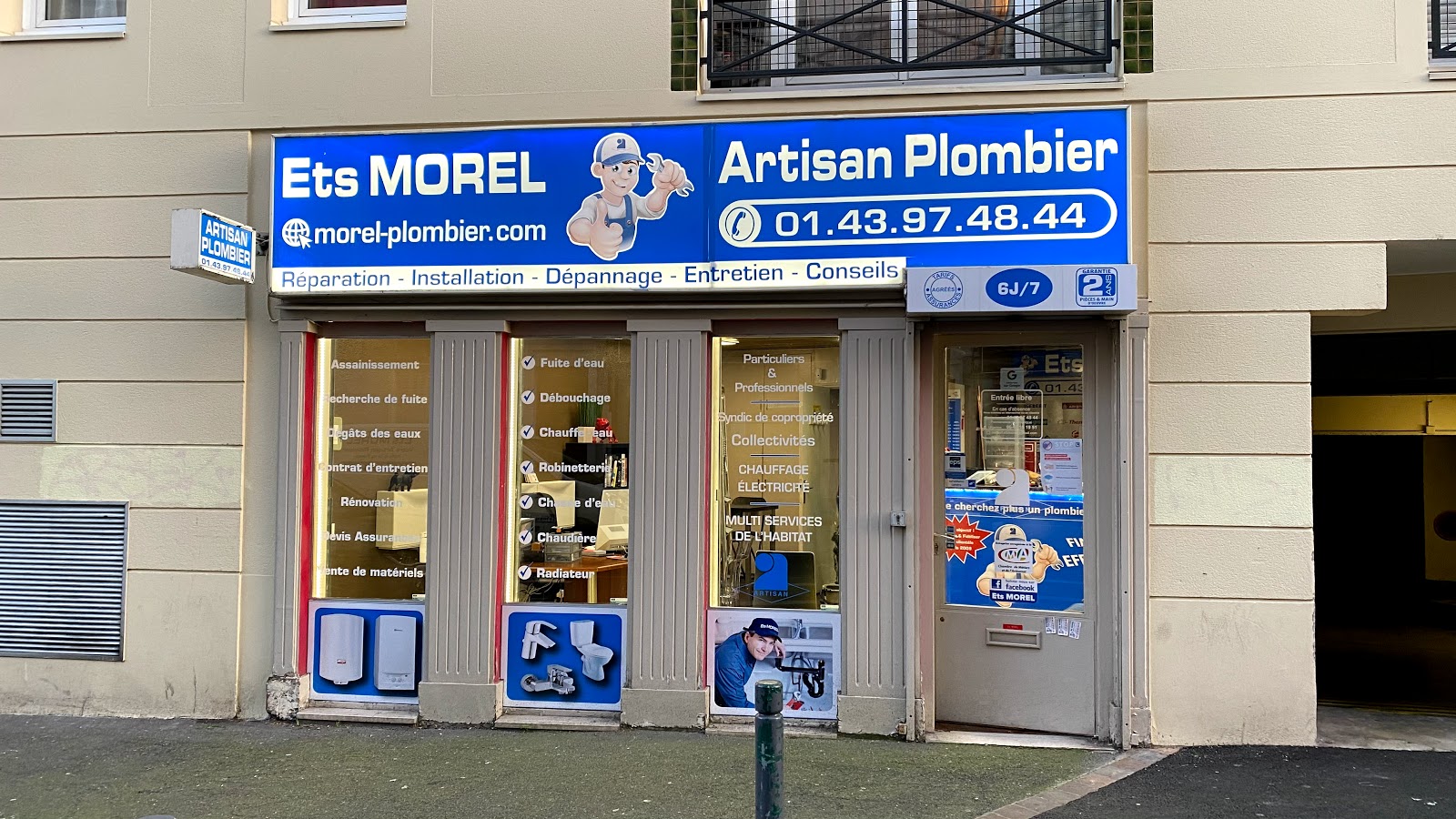 Artisan Plombier - Ets MOREL